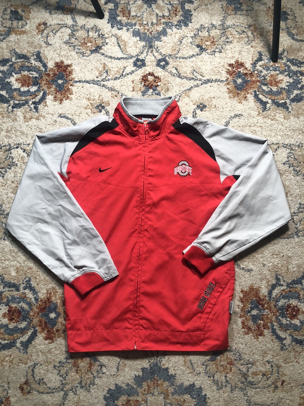Nike Ohio State Jacket Women’s Small 4-6 Full Zip Long Sleeve Jacket VTG Y2K